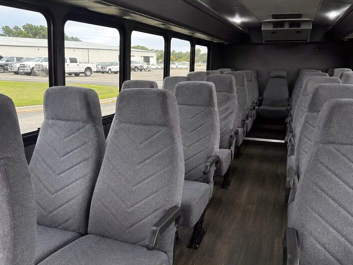 15 passenger minibus inside
