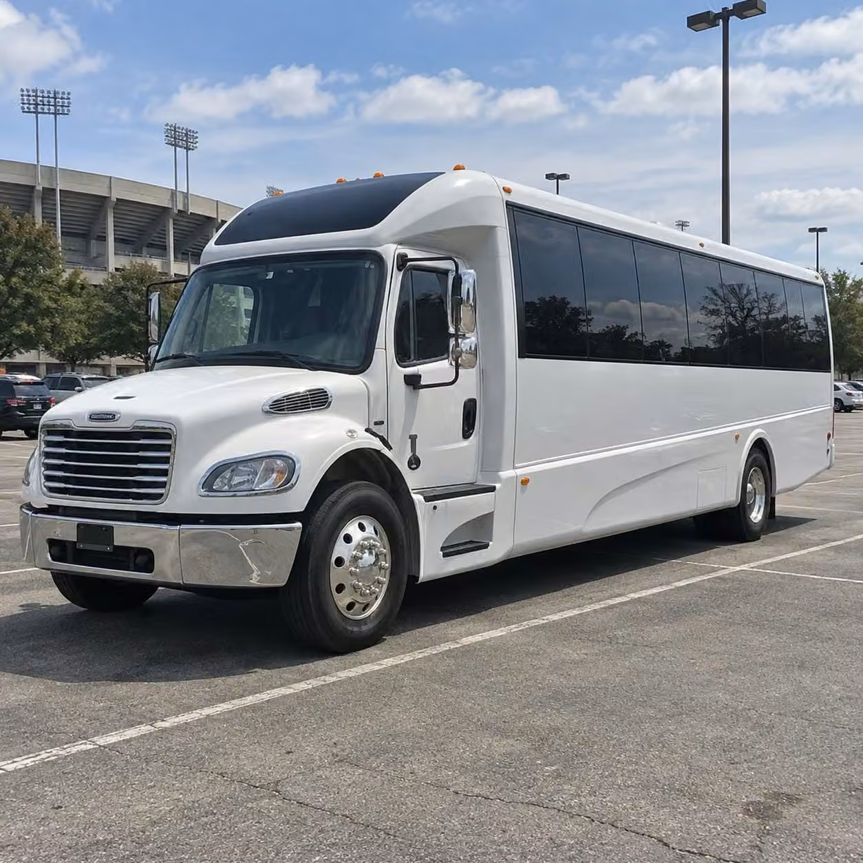 independence 25 passenger minibus rental