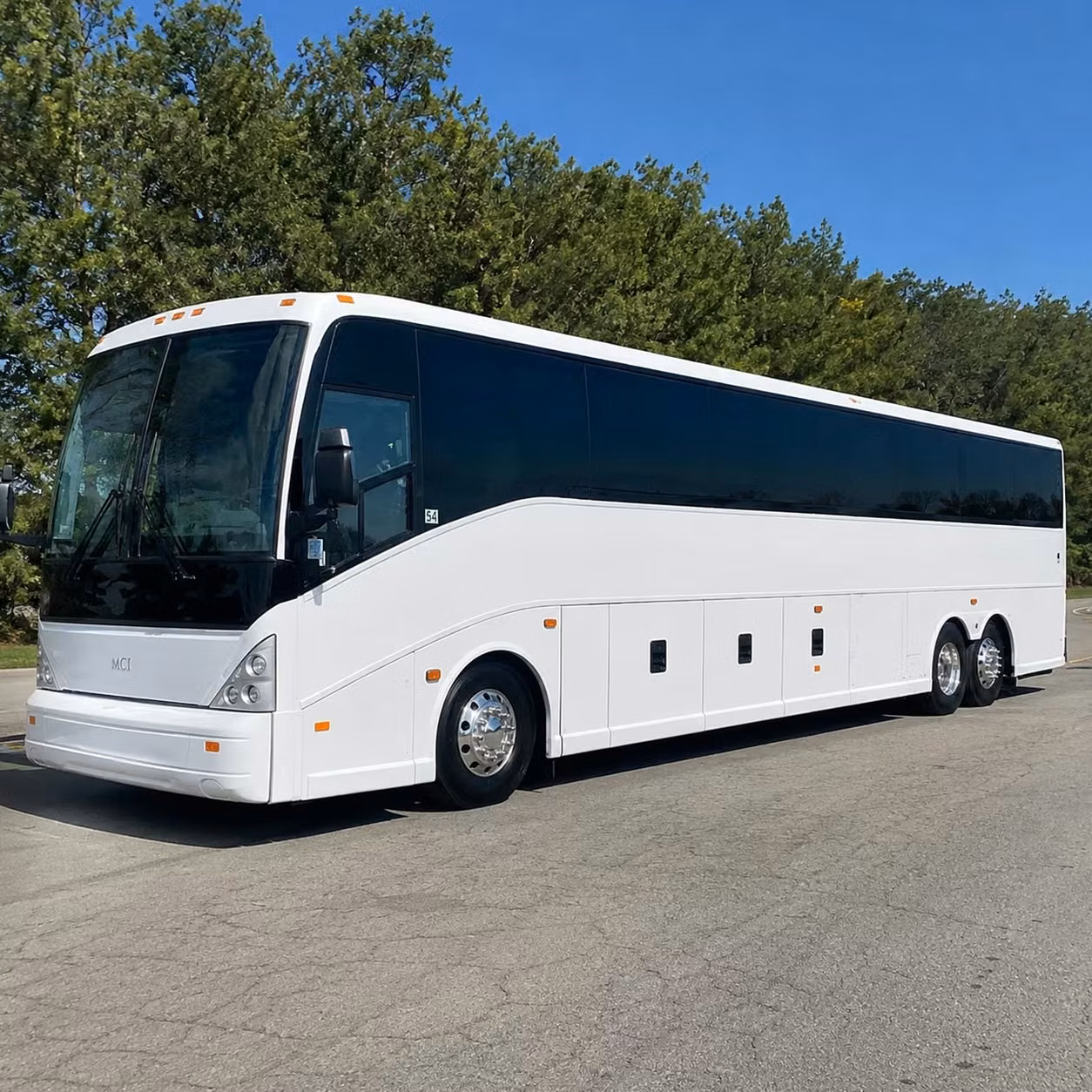 independence charter bus rental exterior