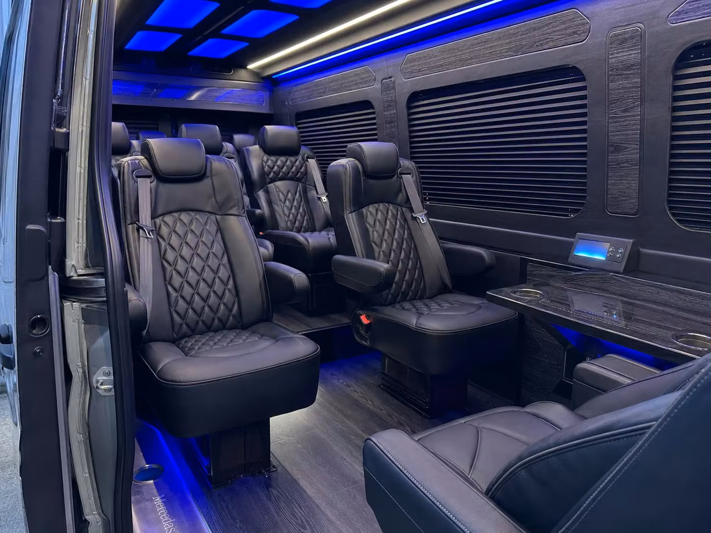 sprinter van transportation for groups and events across independence